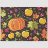 Papier Mousseline Papier papier tissu Berries d'automne | Papier de  (Recto)