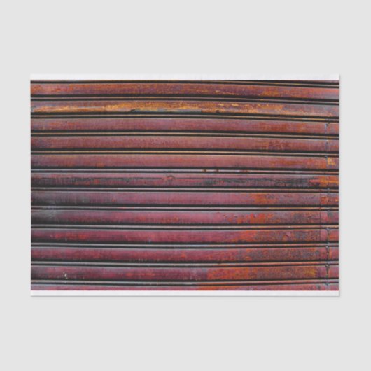 Papier Mousseline Papier papier tissu de conception de rouille - HAM (Recto)