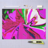 Papier Mousseline Papier papier Tissu Designer Purple Art Tissu Papi (Artisanat)