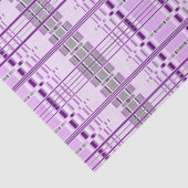 Papier Mousseline Papier papier tissu Lavender Motif moderne (Détail)