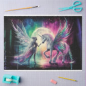 Papier Mousseline Papier papier tissu Pegasus Fairy (Artisanat)