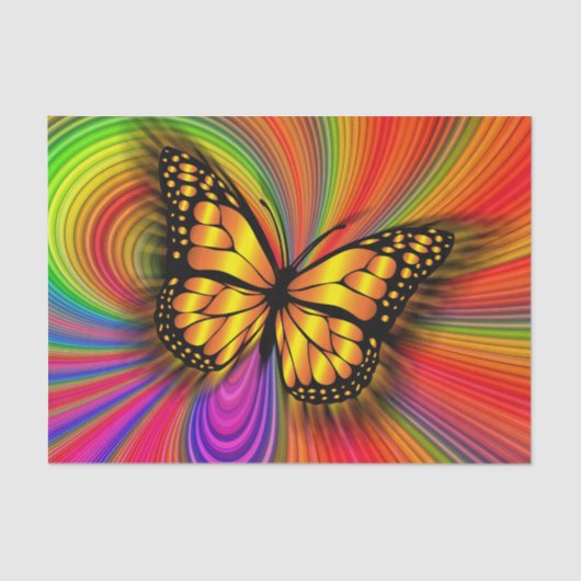 Papier Mousseline papier papillon (Recto)