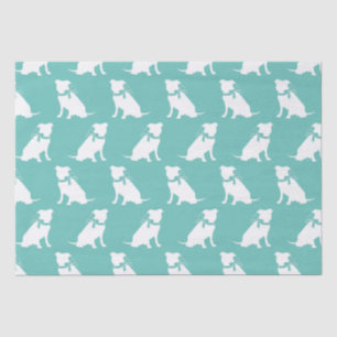 Papier Mousseline Papier Pitbulle Pitbulle Pit Bull Chien Chien Chie