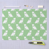 Papier Mousseline Papier Pitbulle Pitbulle Pit Bull Chien Chien Chie (Artisanat)