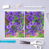 Papier Mousseline Papier pourpre de Decoupage de bouteille de (Artisanat)