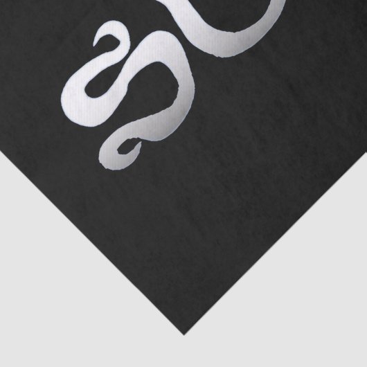 Papier Mousseline papier surf en tissu noir (Détail)