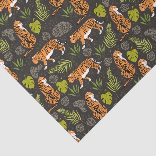 Papier Mousseline Papier Tiger (Détail)