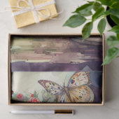 Papier Mousseline Papier Tissu Alice Découpage Aquarelle (Cadeau)