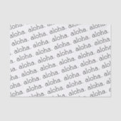 Papier Mousseline Papier Tissu Aloha (Recto)