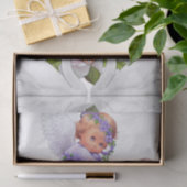 Papier Mousseline Papier Tissu Angel Blanc Cygnes (Cadeau)