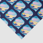 Papier Mousseline Papier Tissu Angel Haven (Détail)