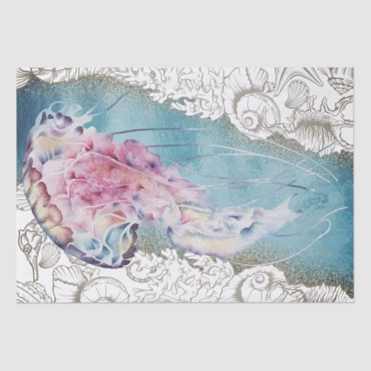 Papier Mousseline Papier Tissu Aquarelle (Recto)