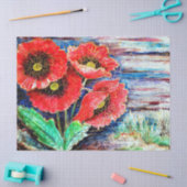 Papier Mousseline Papier Tissu Aquarelle (Artisanat)