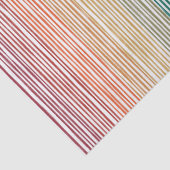 Papier Mousseline Papier Tissu Aquarelle arc-en-ciel (Détail)