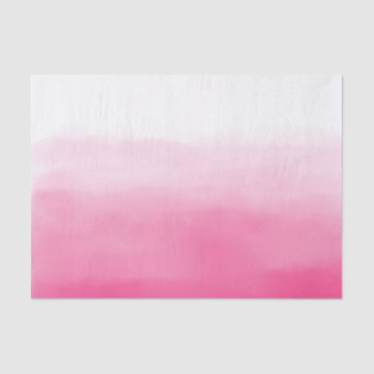 Papier Mousseline Papier Tissu Aquarelle Rose Chaud (Recto)