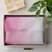 Papier Mousseline Papier Tissu Aquarelle Rose Chaud (Cadeau)