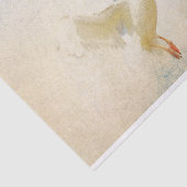 Papier Mousseline Papier Tissu Aquarelle Seagull (Détail)