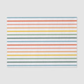 Papier Mousseline Papier Tissu Arc-En-Ciel (Recto)