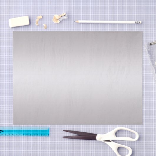 Papier Mousseline Papier Tissu Argent (Artisanat)