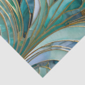 Papier Mousseline Papier Tissu Art Déco coloré (Détail)