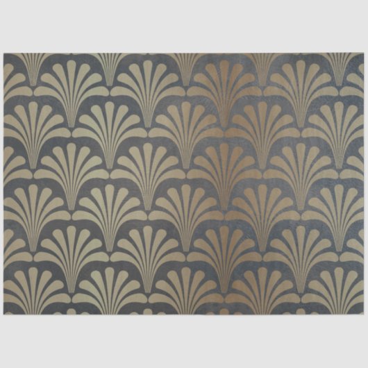 Papier Mousseline Papier Tissu Art Déco, Découpage (Recto)