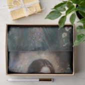 Papier Mousseline Papier Tissu Art Découpage Garden Maiden (Cadeau)