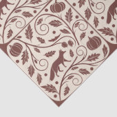 Papier Mousseline Papier Tissu Autum Cosy (Détail)