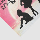 Papier Mousseline Papier Tissu Ballet (Détail)