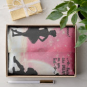 Papier Mousseline Papier Tissu Ballet (Cadeau)