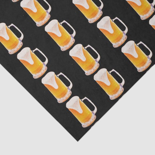 Papier Mousseline Papier Tissu Beer Mug (Détail)