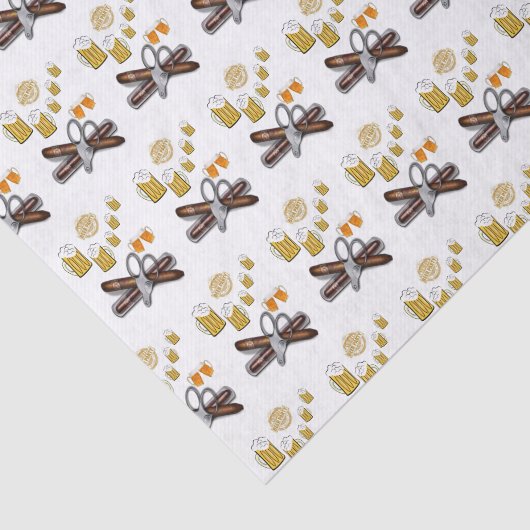 Papier Mousseline Papier Tissu Bière (Détail)