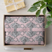 Papier Mousseline Papier Tissu Blanc (Cadeau)