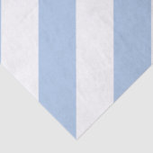 Papier Mousseline Papier Tissu bleu clair et blanc (Détail)