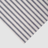 Papier Mousseline Papier Tissu Bleu Et Hors Blanc (Détail)