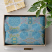 Papier Mousseline Papier Tissu Bluebells (Cadeau)