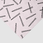 Papier Mousseline Papier Tissu Bobby Pins (Détail)