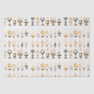 Papier Mousseline Papier Tissu Boho Vintage