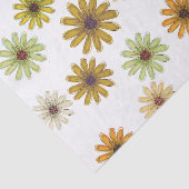 Papier Mousseline Papier Tissu Bouquet Automne (Détail)