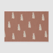 Papier Mousseline Papier Tissu Bunny (Recto)