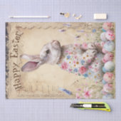 Papier Mousseline Papier Tissu Bunny de Pâques (Artisanat)