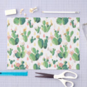 Papier Mousseline Papier Tissu Cactus (Artisanat)