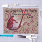 Papier Mousseline Papier Tissu Cadeau Vin (Artisanat)