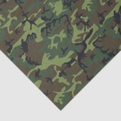 Papier Mousseline Papier Tissu Camouflage (Détail)