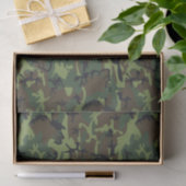 Papier Mousseline Papier Tissu Camouflage (Cadeau)
