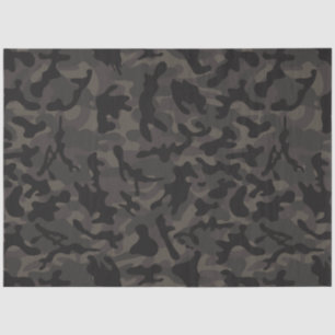 Papier Mousseline Papier Tissu Camouflage Nocturne