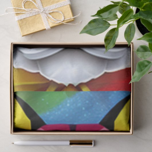 Papier Mousseline Papier tissu chat d'Alexander (Cadeau)