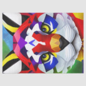 Papier Mousseline Papier tissu chat d'Alexander (Recto)