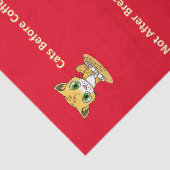 Papier Mousseline Papier Tissu Chats Chatons Avant Après Le Vin De C (Détail)