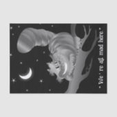 Papier Mousseline Papier Tissu Cheshire Cat (Recto)