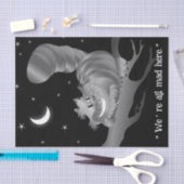 Papier Mousseline Papier Tissu Cheshire Cat (Artisanat)